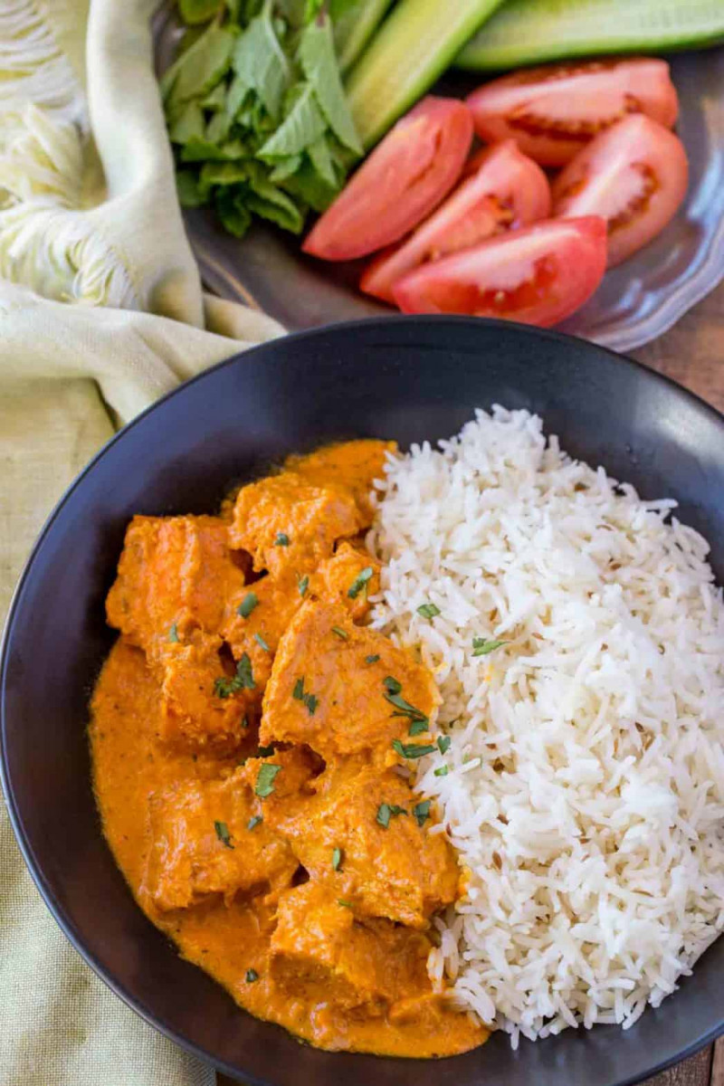 Pollo tikka masala + riso basmati