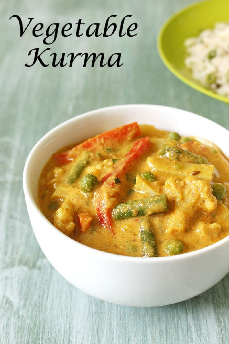 Vegetables korma