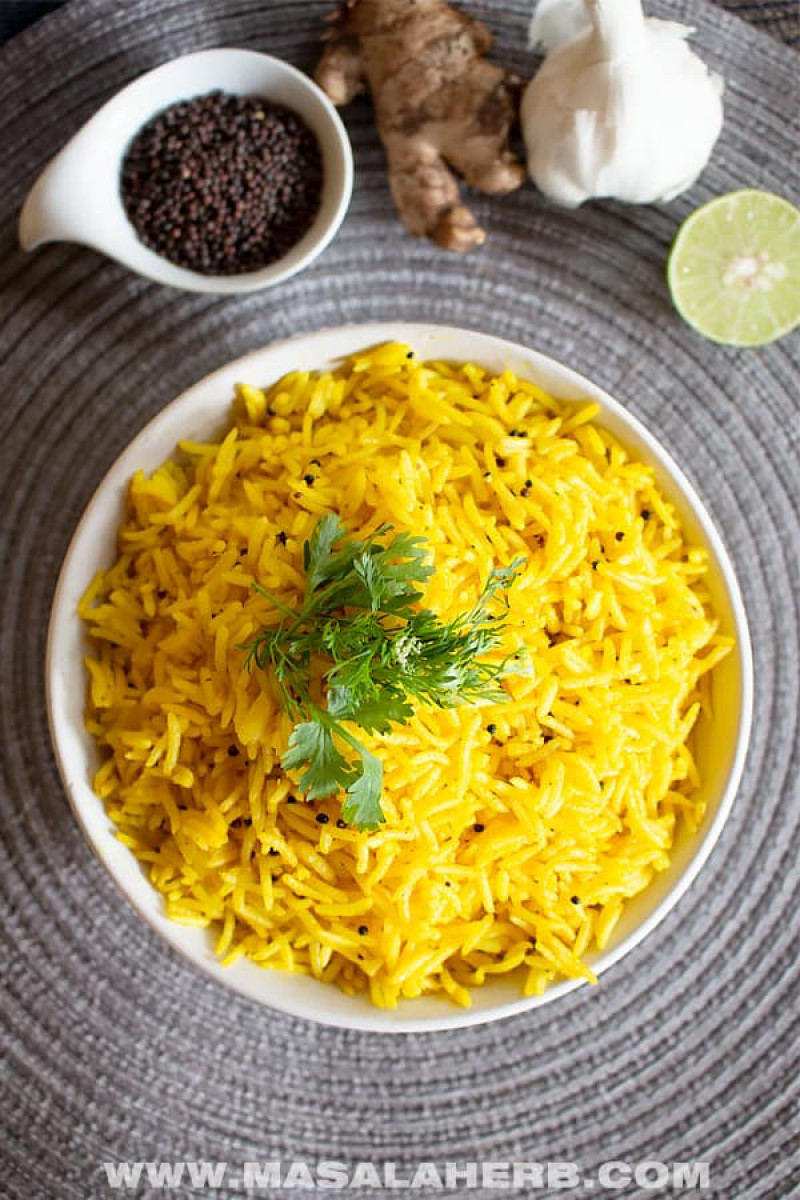 Lemon rice