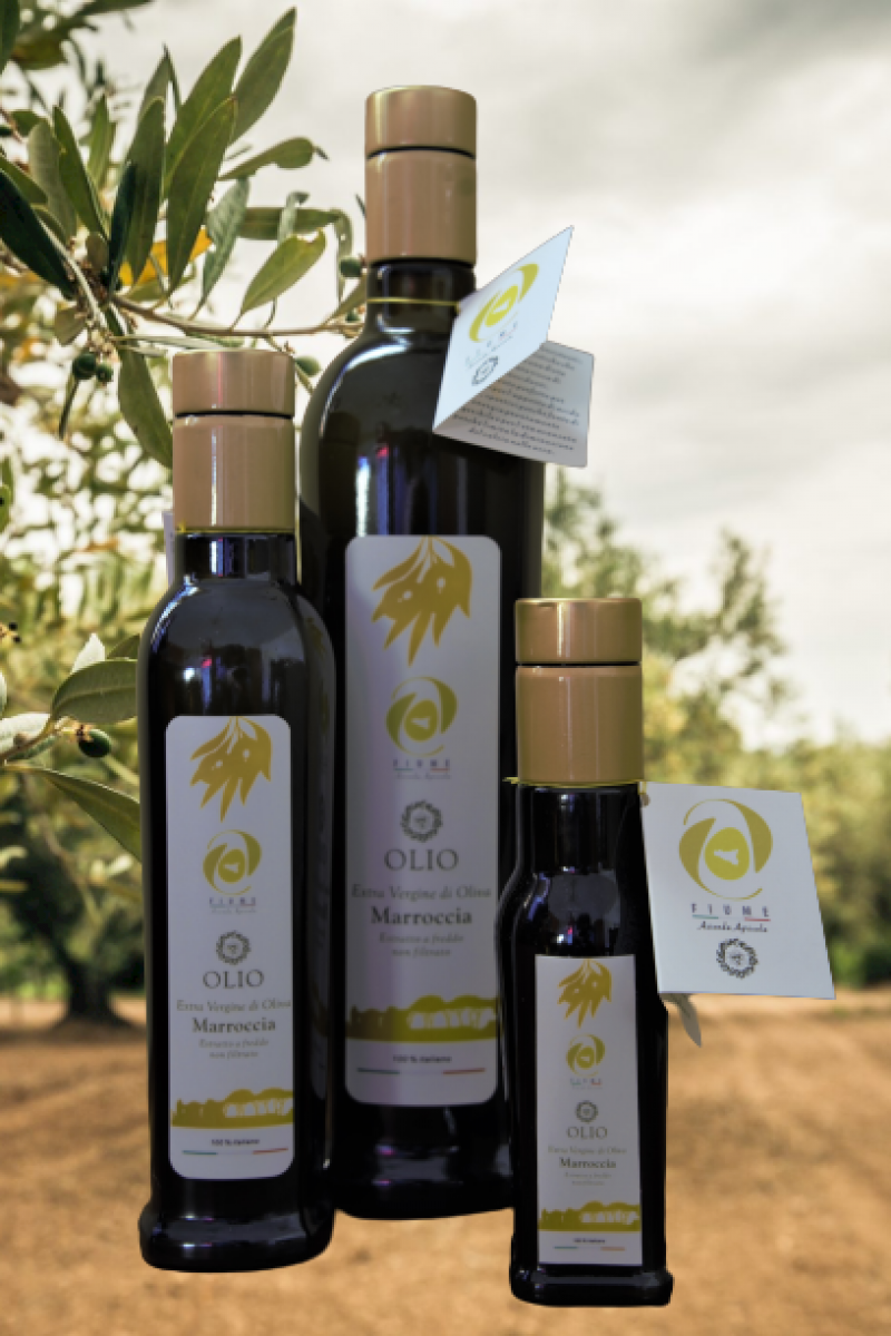 Olio extravergine d'oliva Marroccia bottiglia in vetro 250 ml