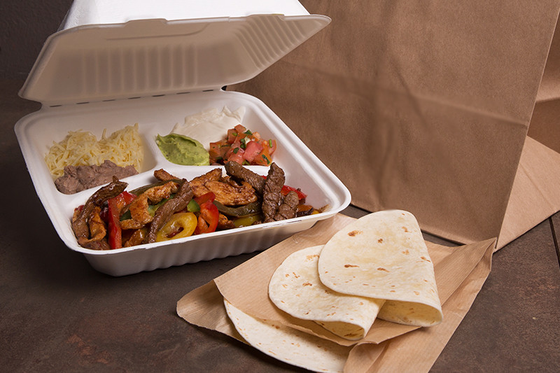 Beef e Chicken fajitas