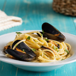 Spaghetti con Cozze