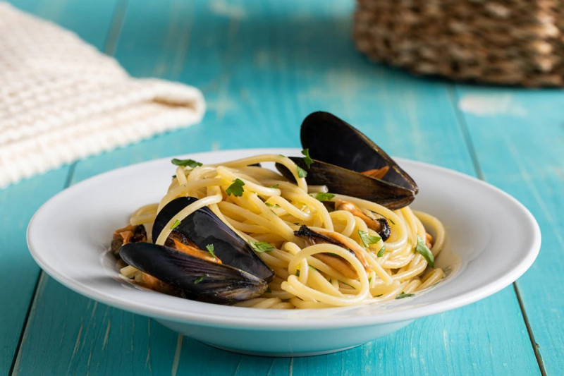 Spaghetti con Cozze