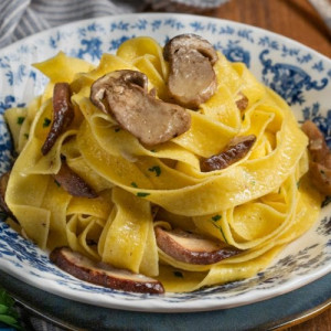 Fettuccine ai Funghi Porcini