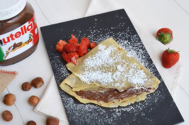 Crepes alla nutella