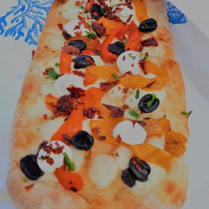 Pizza alla pala lucania pepper